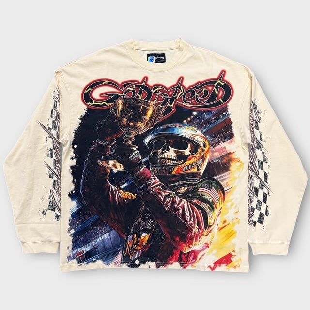 Godspeed- Podium Dreams LS T-Shirt (Bone)