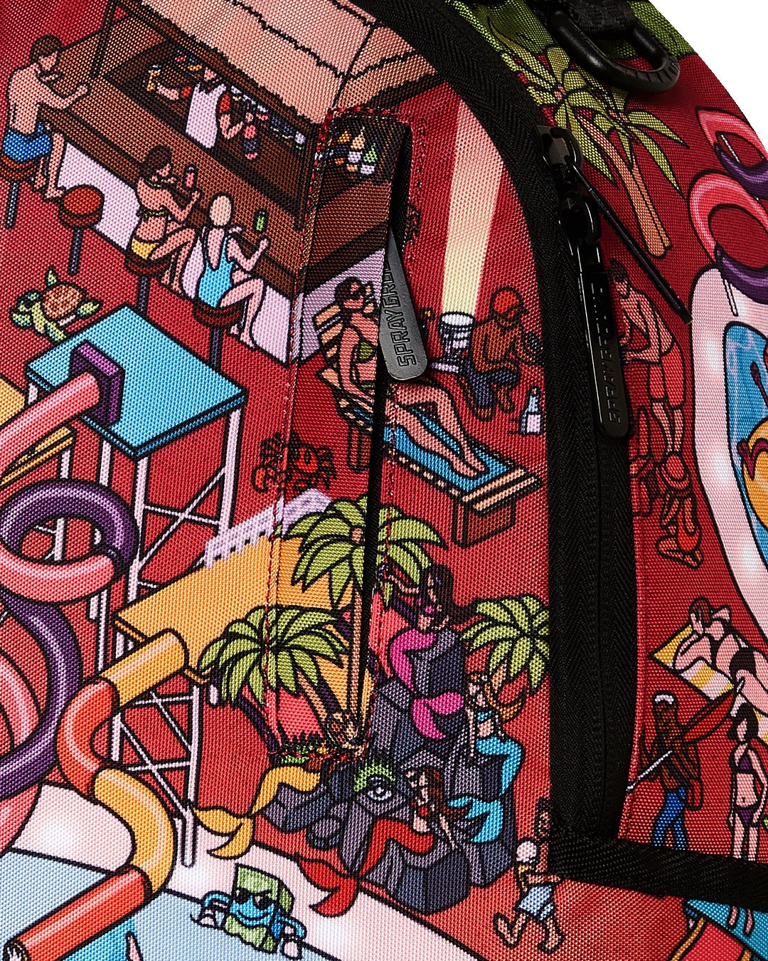 Sprayground- The Party Dont Shark Dlxr Backpack