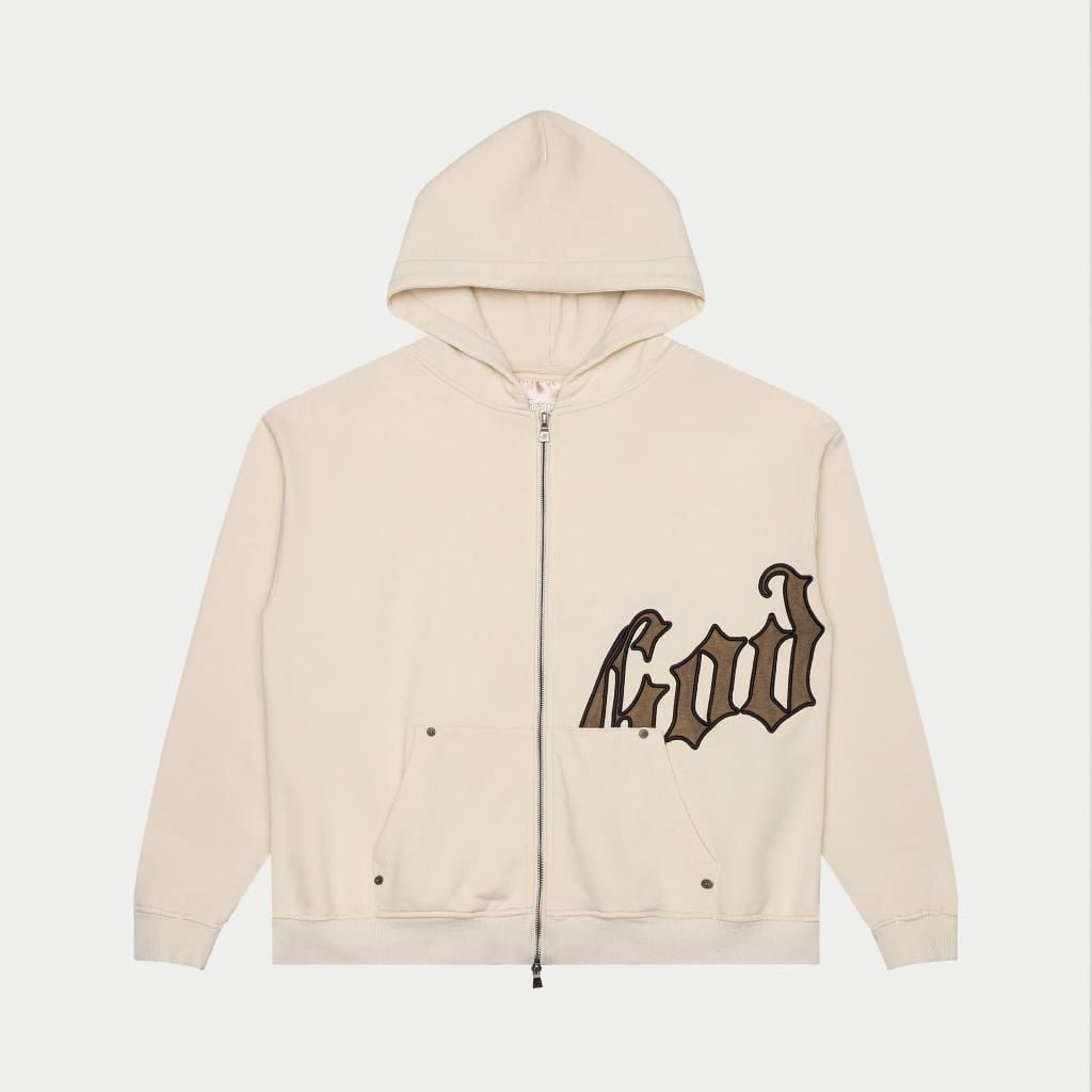 Godspeed- OG Logo Sweatsuit V2 (Creme/Brolive)
