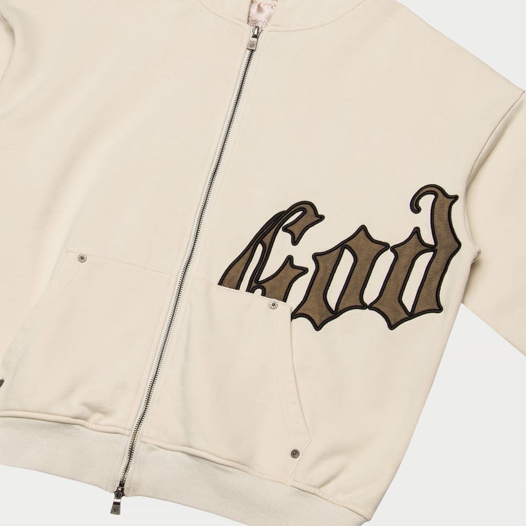 Godspeed- OG Logo Sweatsuit V2 (Creme/Brolive)