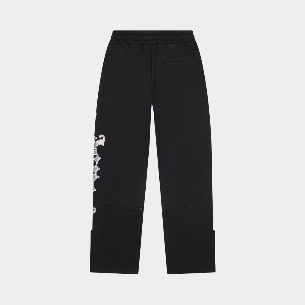 Godspeed- OG Logo Sweatsuit V2 (Black/Silver Satin)