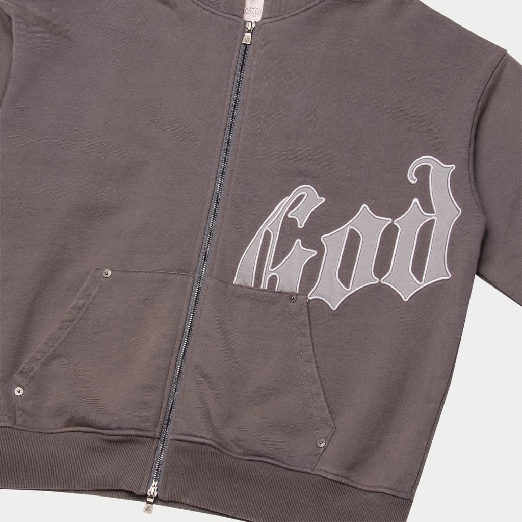 Godspeed- OG Logo Sweatsuit V2 (Stone Grey)