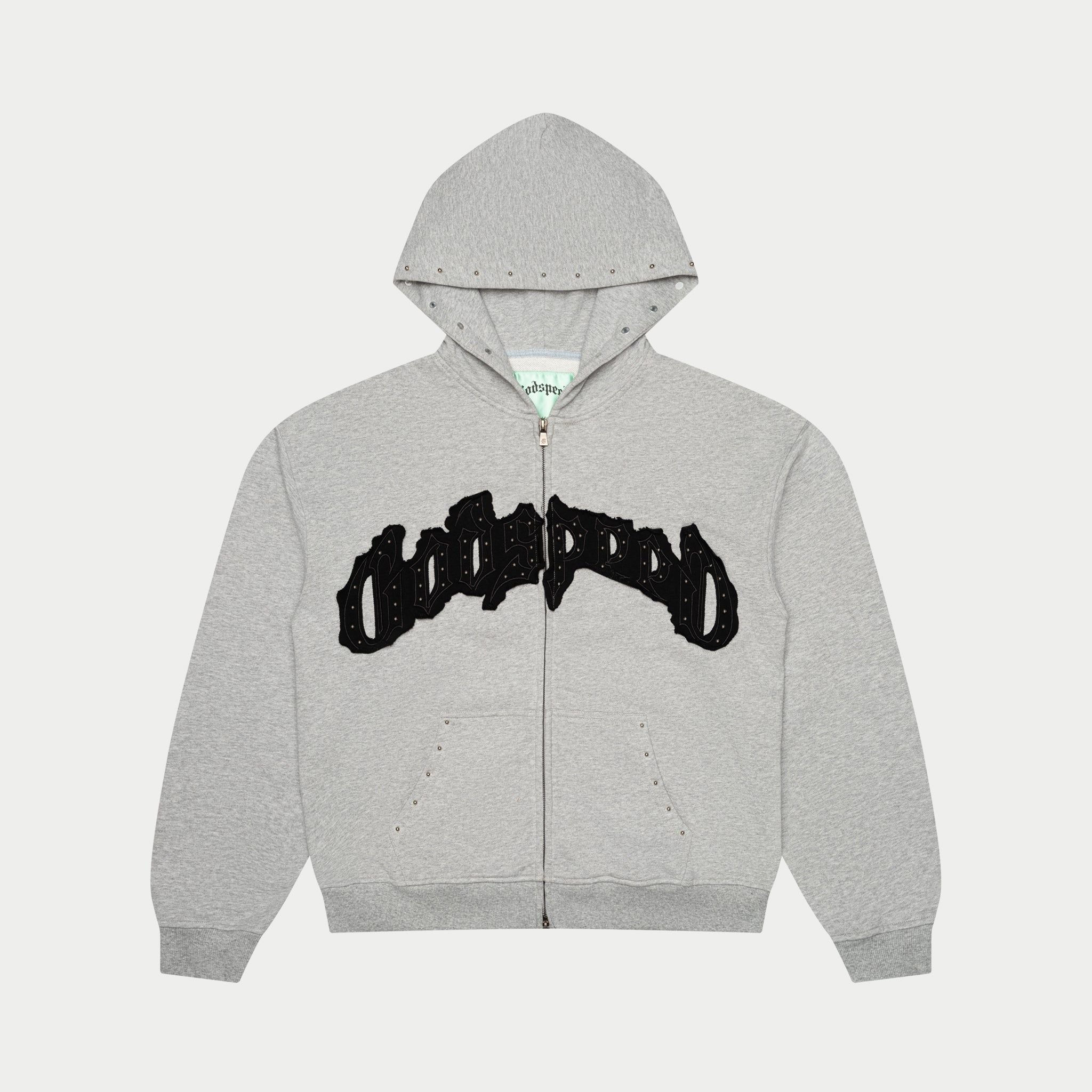 Godspeed- Symmetric Studded Set (Grey/Black)