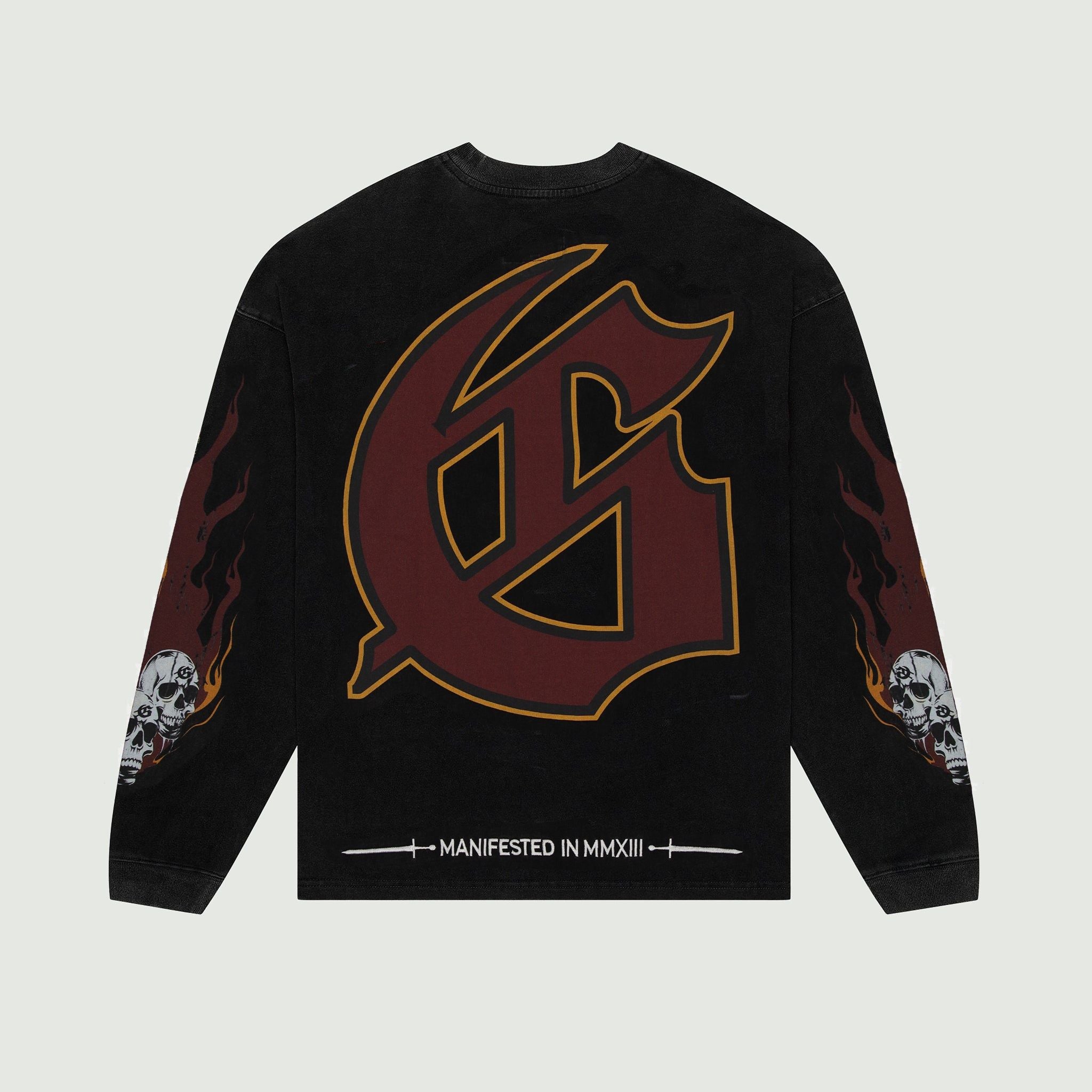 Godspeed- Morale LS T-shirt (Black Wash)