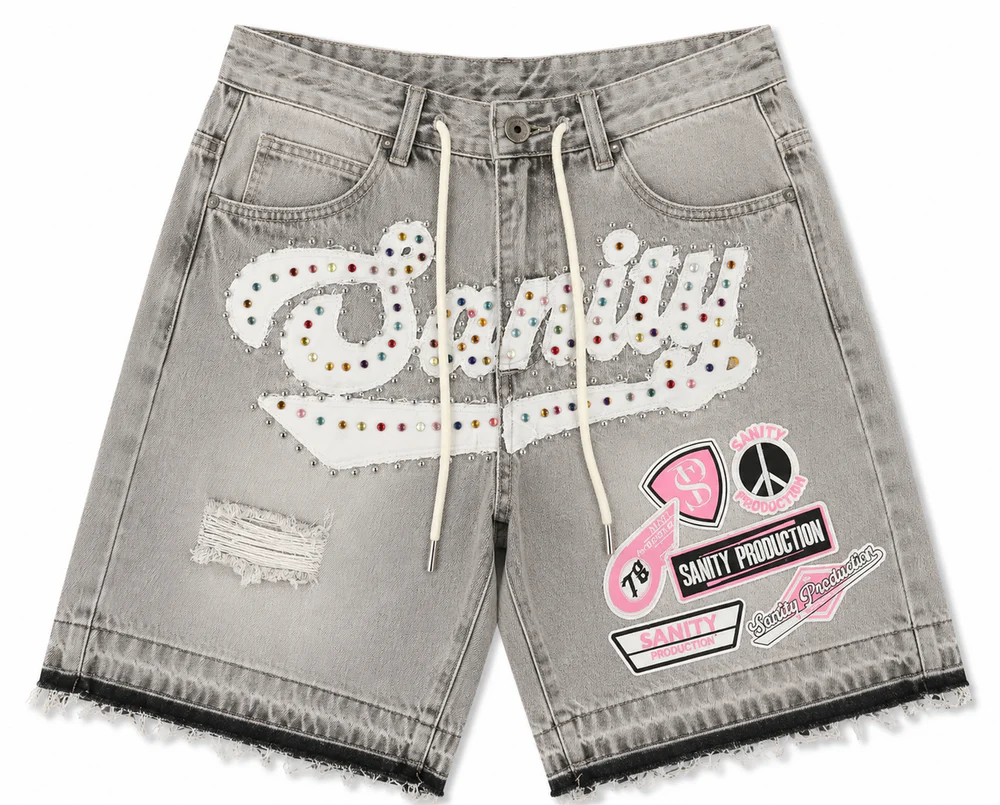 POLITICS - SANITY DENIM SHORTS