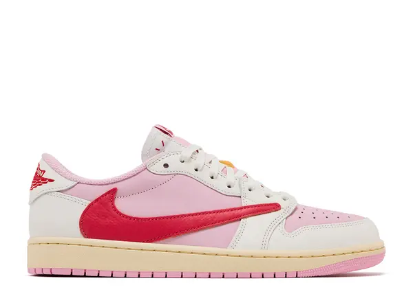AIR JORDAN 1 LOW - IQ7604-101 - TROPICAL PINK