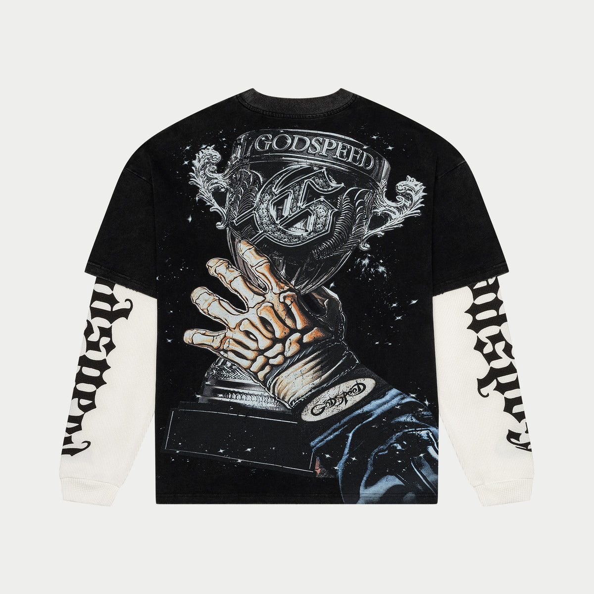 Godspeed- F1 World Cup Layered T-Shirt (Black)