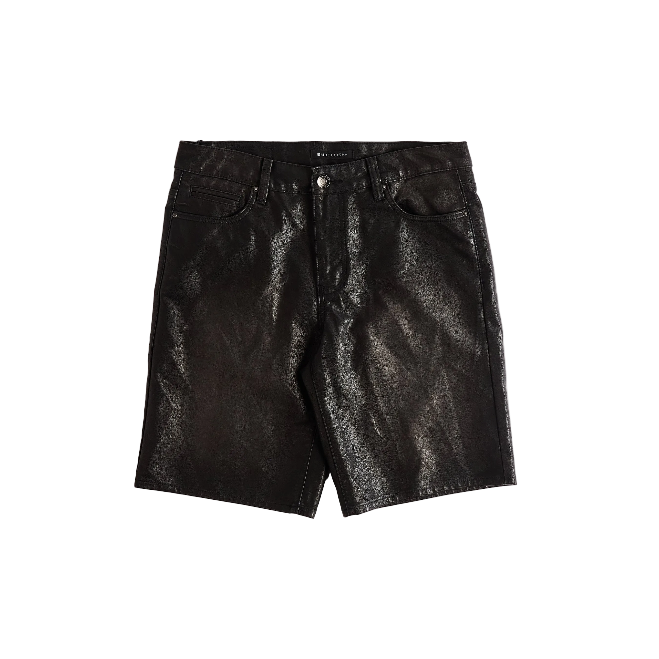 EMBELLISH - BRONX RAW DENIM SHORTS