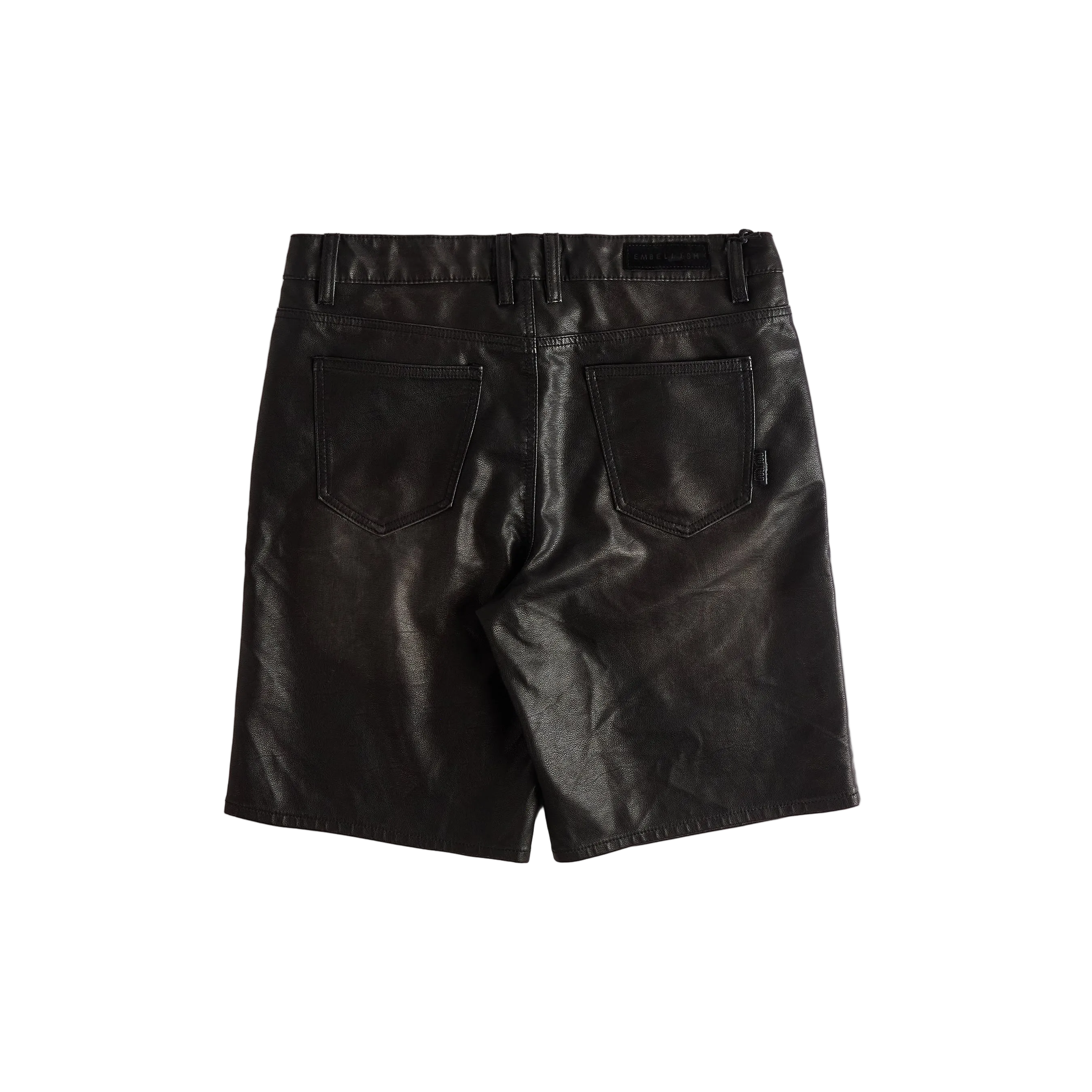 EMBELLISH - BRONX RAW DENIM SHORTS