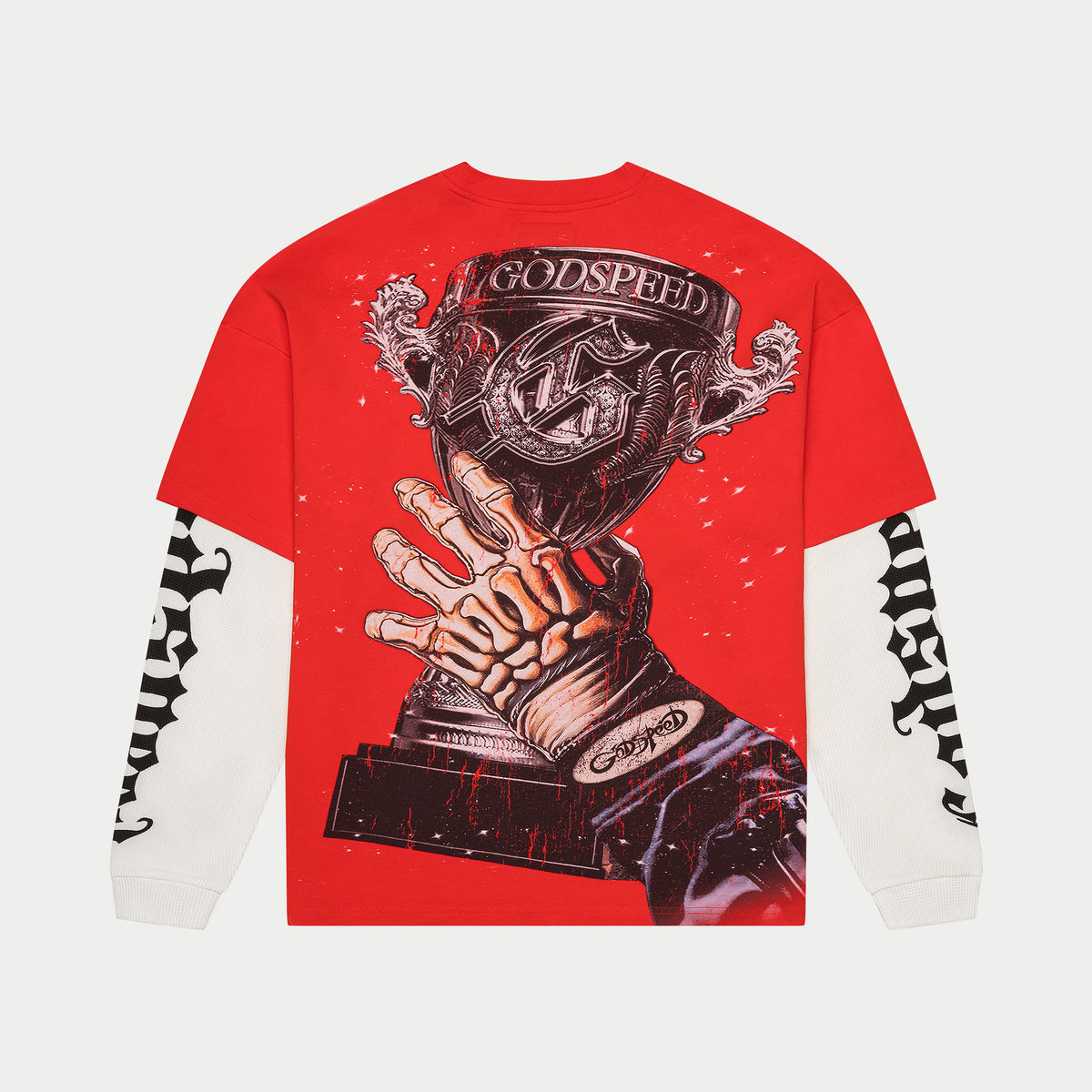 Godspeed- F1 World Cup Layered T-Shirt (Red)