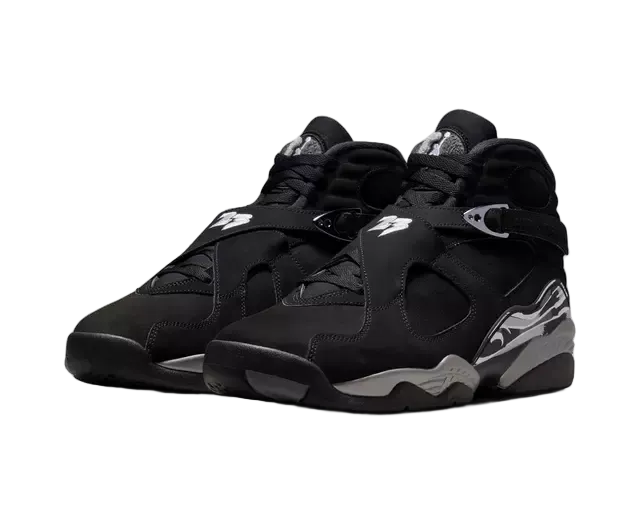AIR JORDAN 8 RETRO - 305381-007 (BLK-WHT-GRAPHITE)