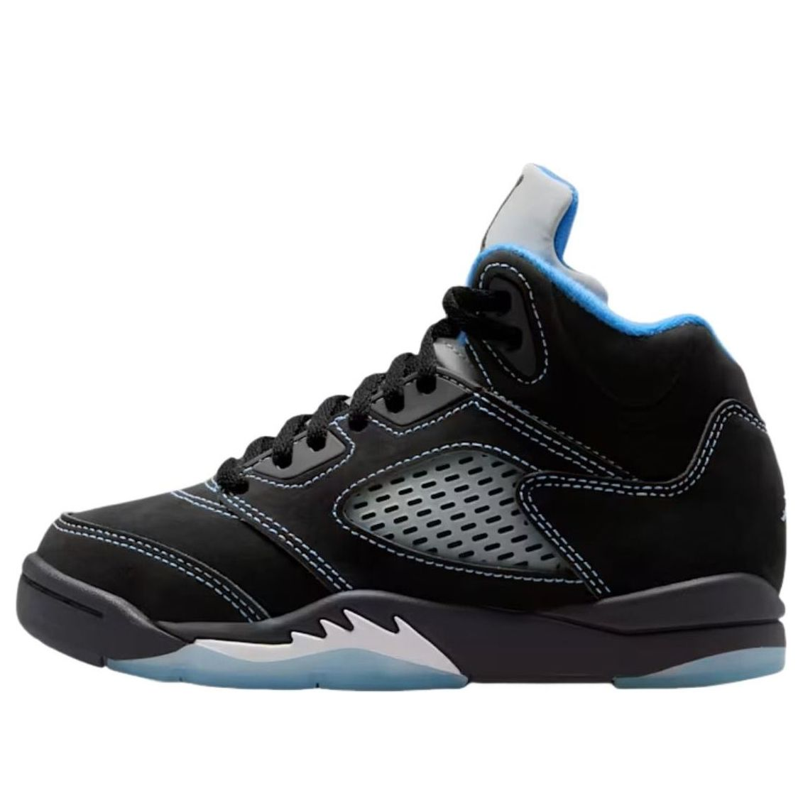 JORDAN 5 RETRO (PS) - 440889-008 - BLK/BLUE