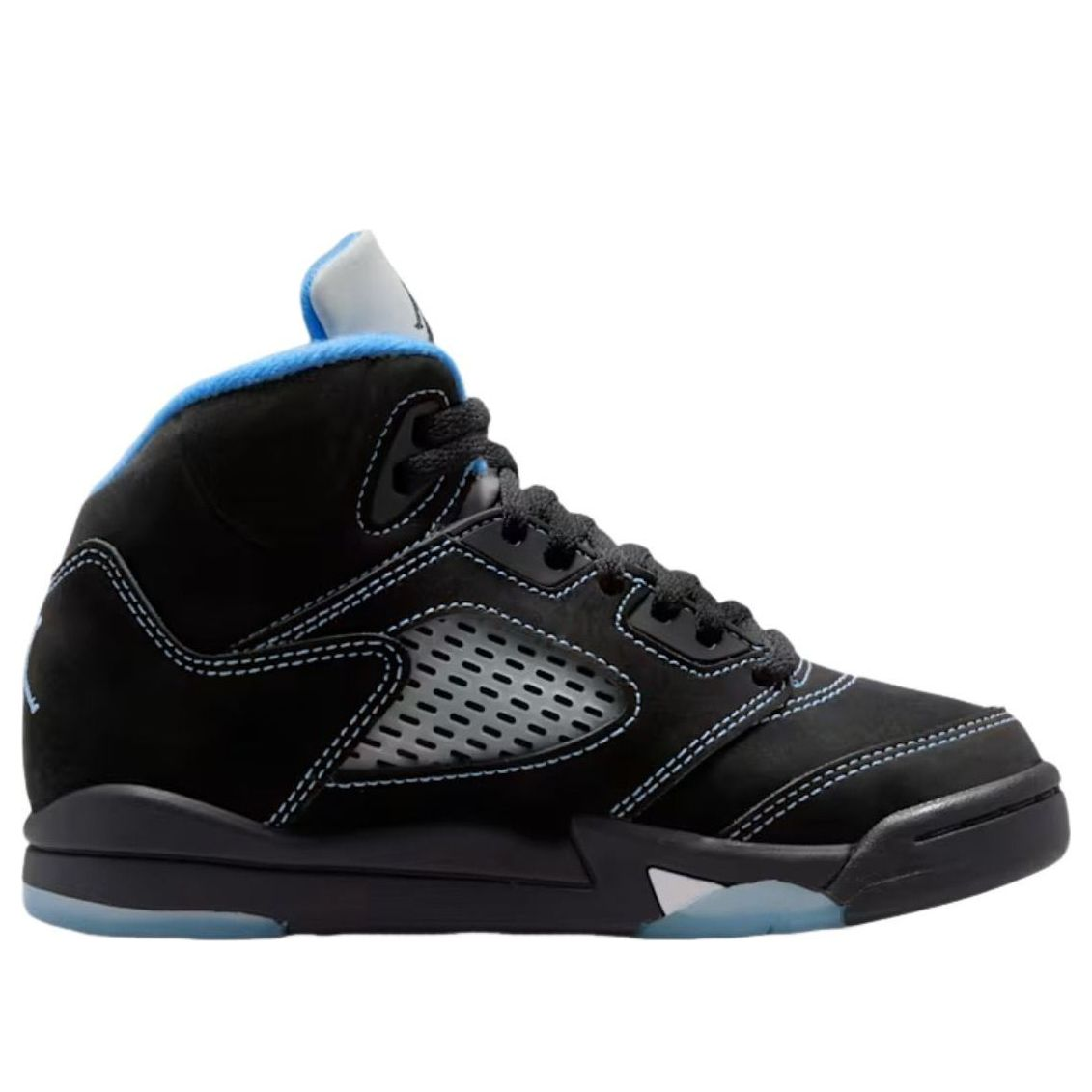 JORDAN 5 RETRO (PS) - 440889-008 - BLK/BLUE