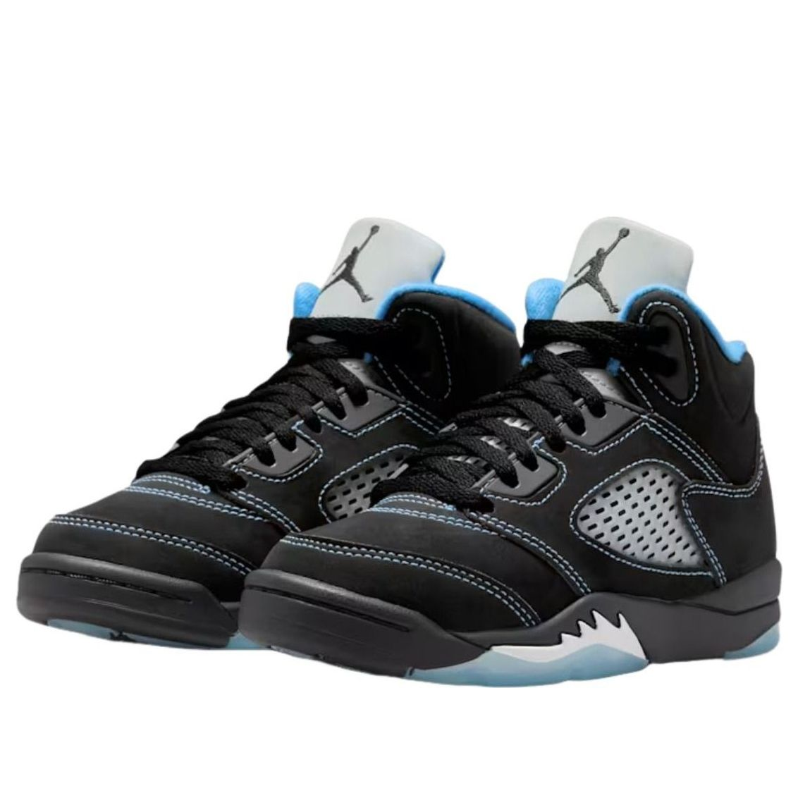JORDAN 5 RETRO (PS) - 440889-008 - BLK/BLUE