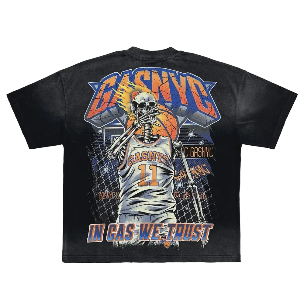 GAS NYC - KNICKS TAPE TEE