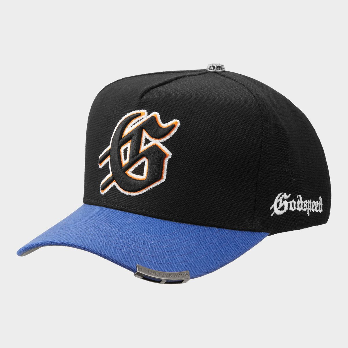 GODSPEED - INSIGNIA HAT (BLK/ROYAL BLUE)