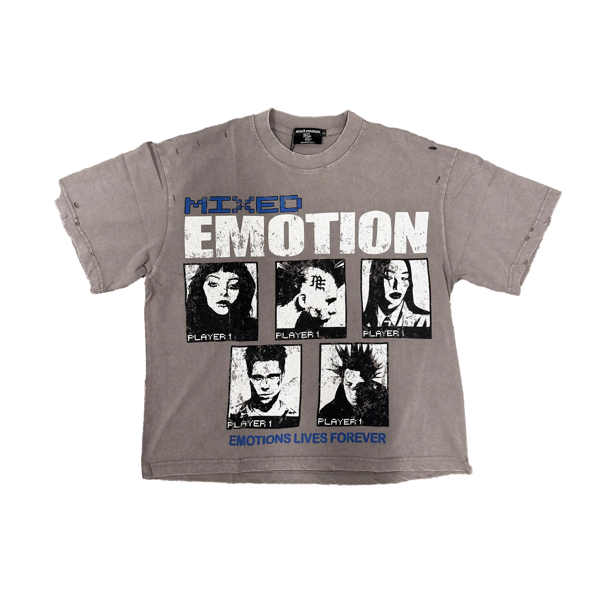 MIXED EMOTION - GALLERY TEE (GRY)