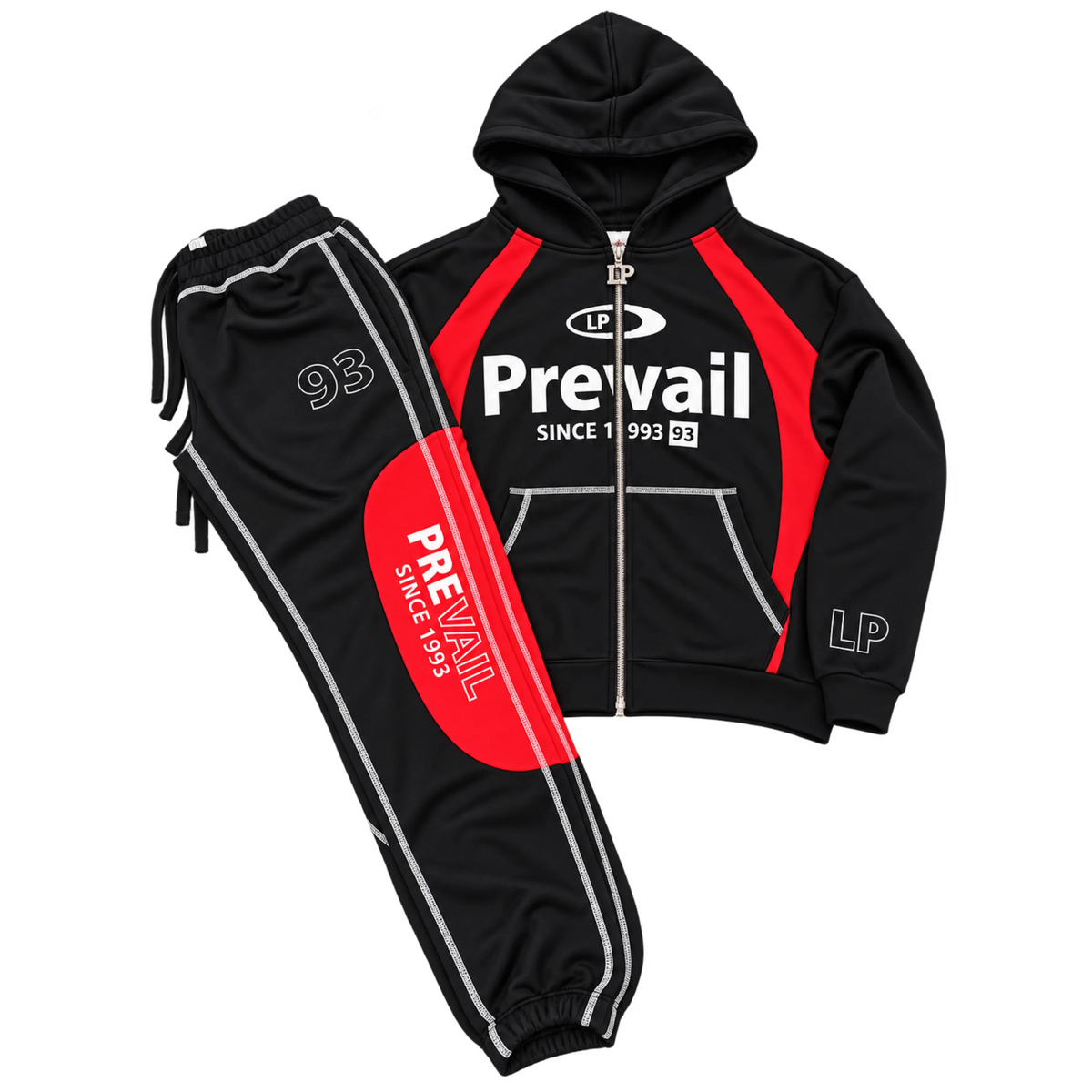 LEGENDS PREVAIL - SINCE 93 SWEATSUIT - RED