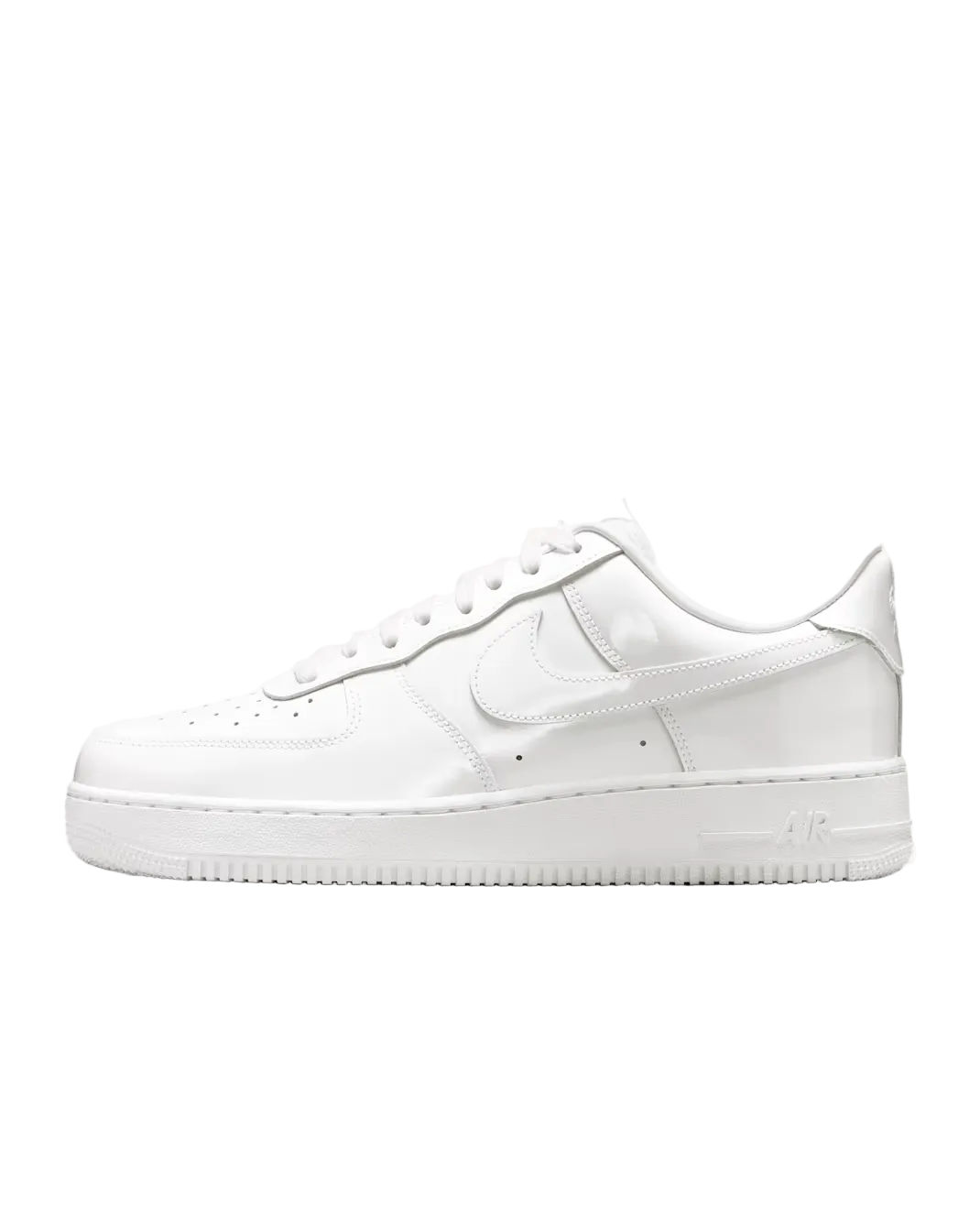 NIKE AF1 07' PRM - IV2857-100 PATENT LEATHER WHITE