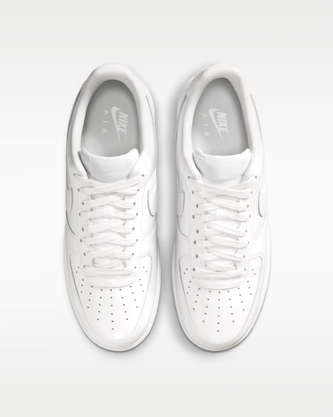 NIKE AF1 07' PRM - IV2857-100 PATENT LEATHER WHITE