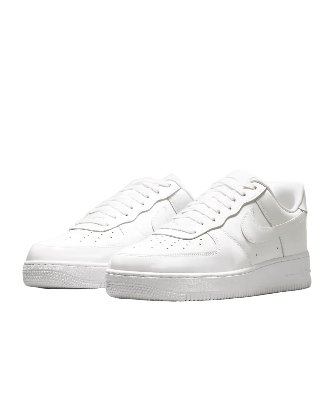 NIKE AF1 07' PRM - IV2857-100 PATENT LEATHER WHITE