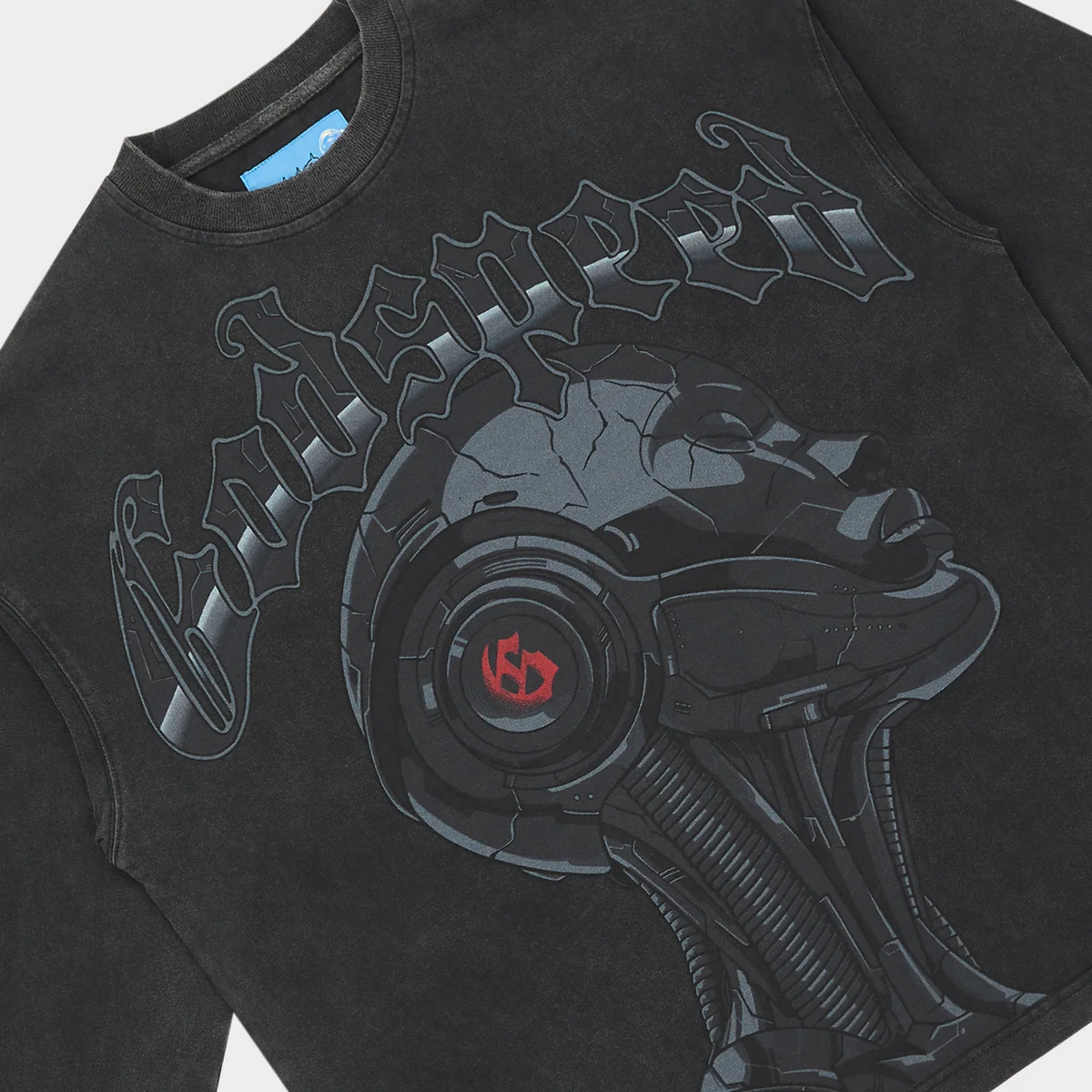 GODSPEED - ALEXA II L/S TEE - BLK-WSH
