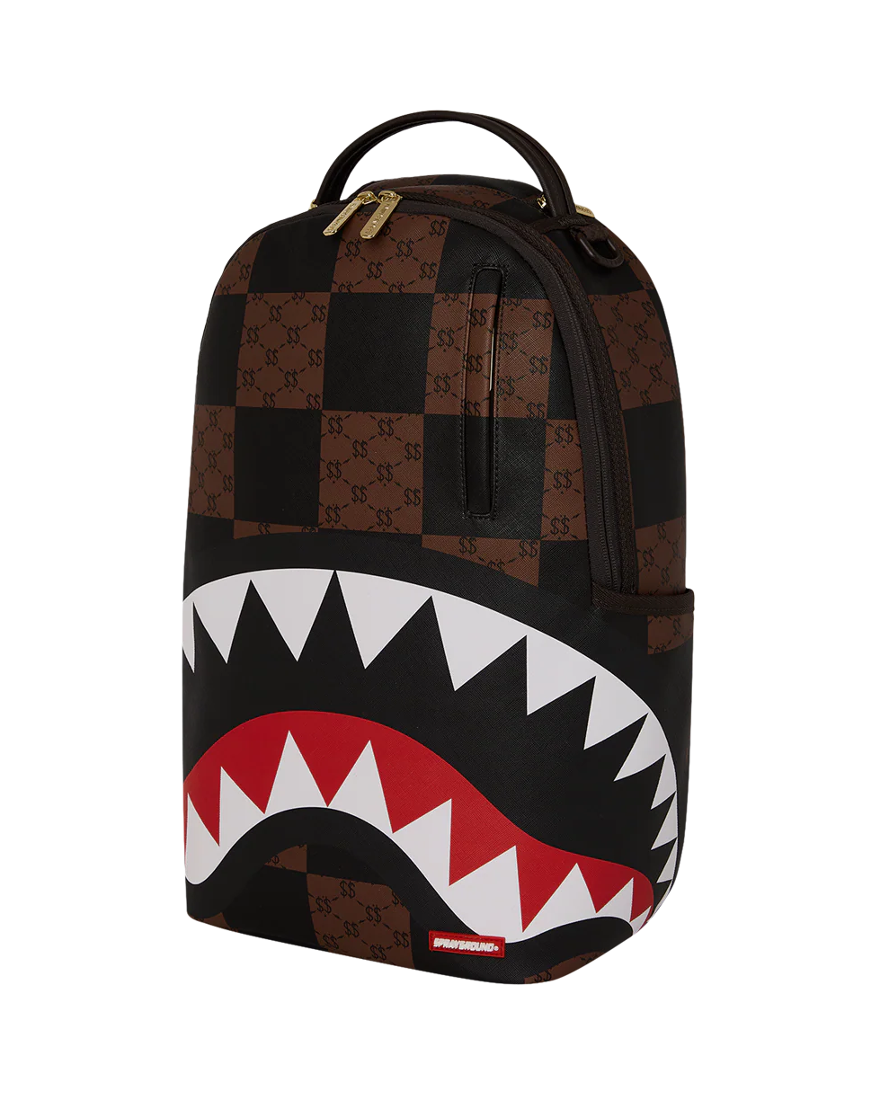 SPRAYGROUND - ENLARGED CHECK / THAT BIG CHECK SHARK BACKPACK - 910B6263NSZ
