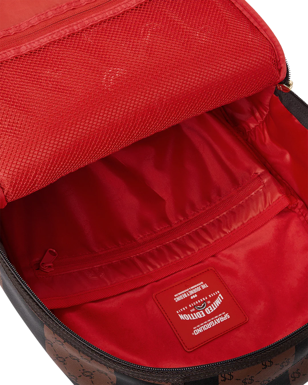 SPRAYGROUND - ENLARGED CHECK / THAT BIG CHECK SHARK BACKPACK - 910B6263NSZ