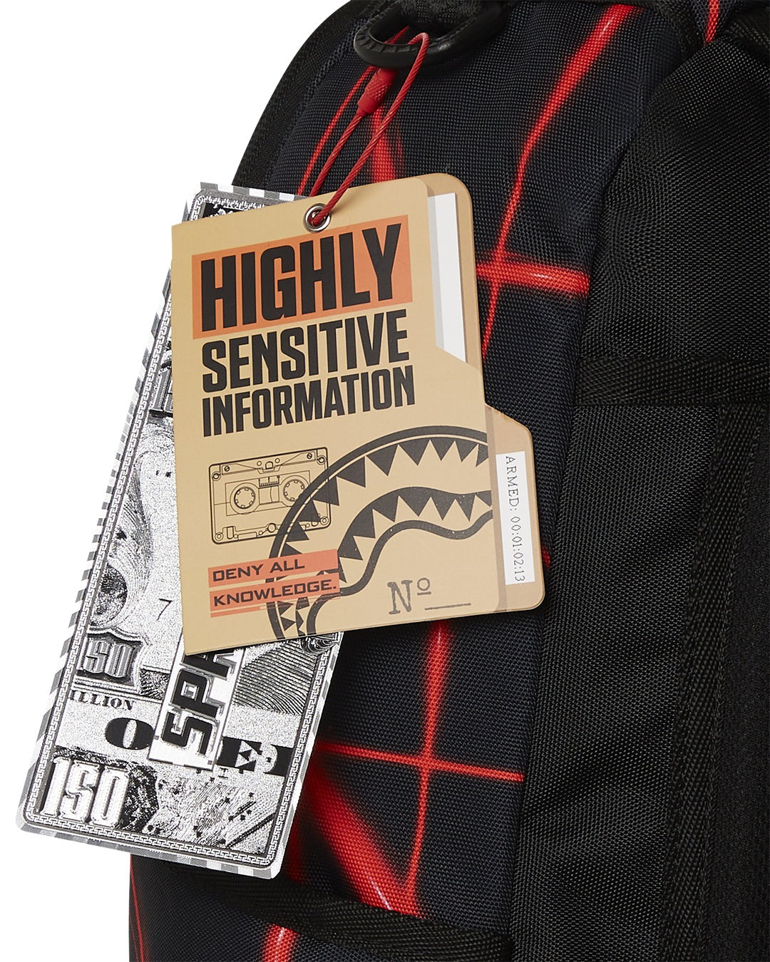 Sprayground- Mission Impossible Heist Laser Shark Backpack