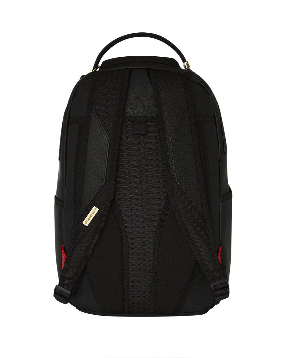GOLD AND BLACK RACING STRIPES BACKPACK - SPRAYGROUND