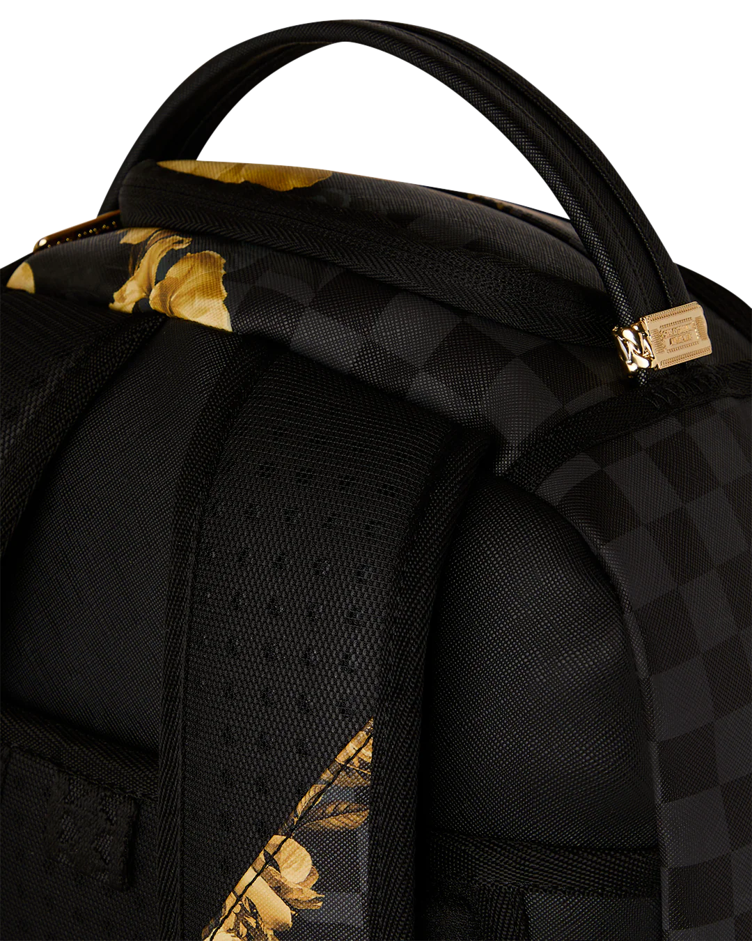 SPRAYGROUND - GOLD FLORAL / BILLIONAIRE BLOOM BACKPACK - 910B8683NSZ