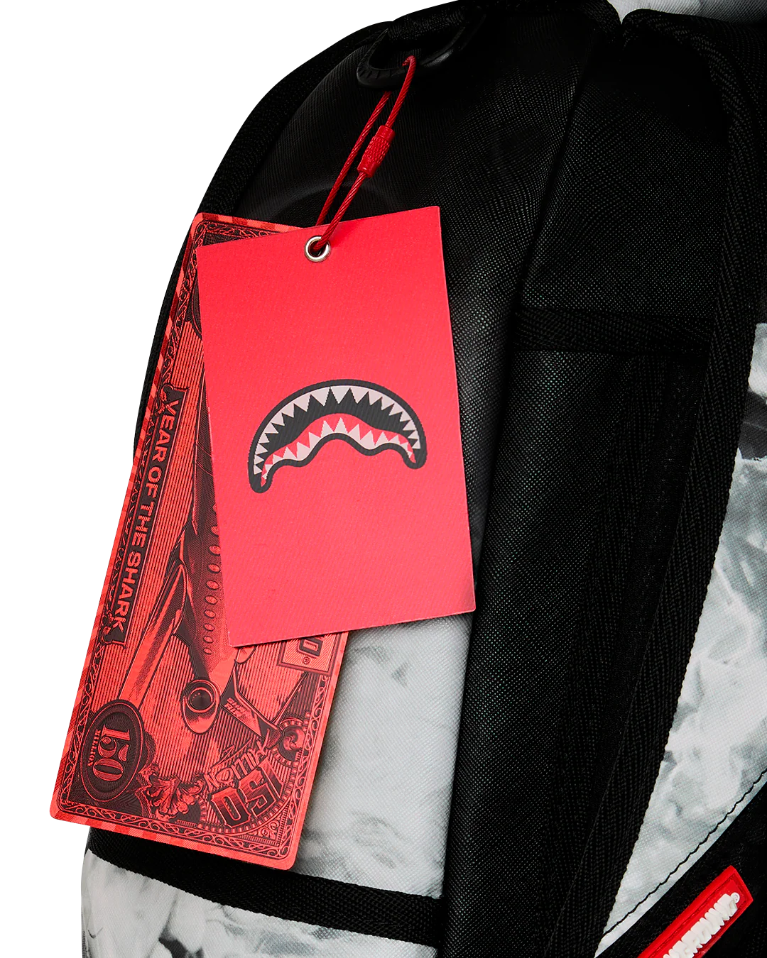 SPRAYGROUND - ELEVATE WHITE / PHANTOM FADE BACKPACK - 910B8751NSZ