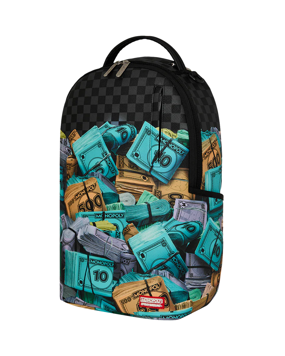 SPRAYGROUND - MONOPOLY STACK UP BACKPACK - 910B8782NSZ