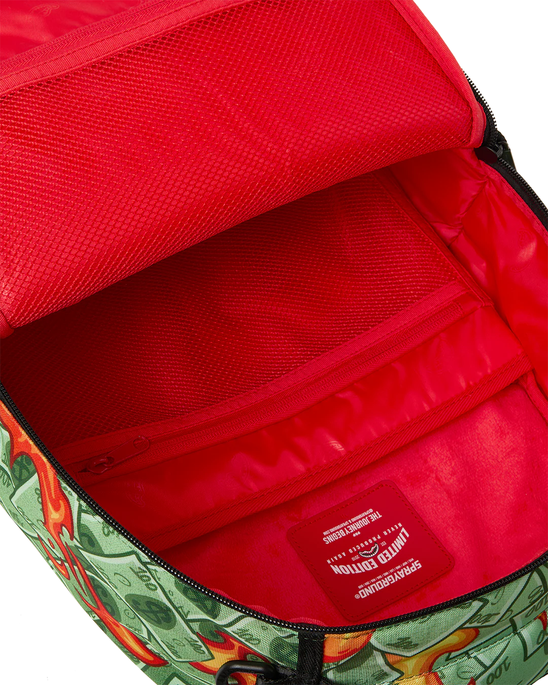 SPRAYGROUND - DIABLO DINERO BEAR IN BUSHES BACKPACK - 910B8786NSZ