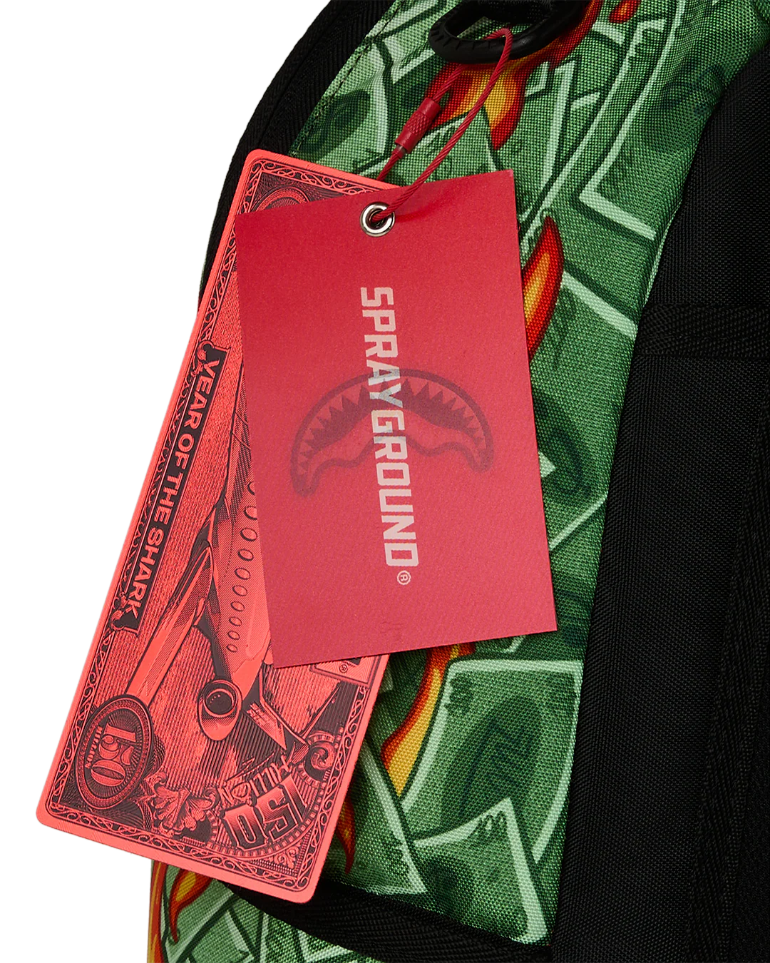 SPRAYGROUND - DIABLO DINERO BEAR IN BUSHES BACKPACK - 910B8786NSZ