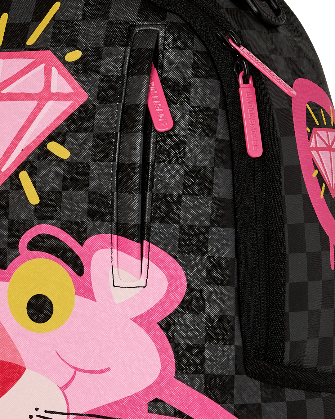 SPRAYGROUND - PINK PANTHER DRIPPY DIAMONDS BACKPACK - 910B8790NSZ