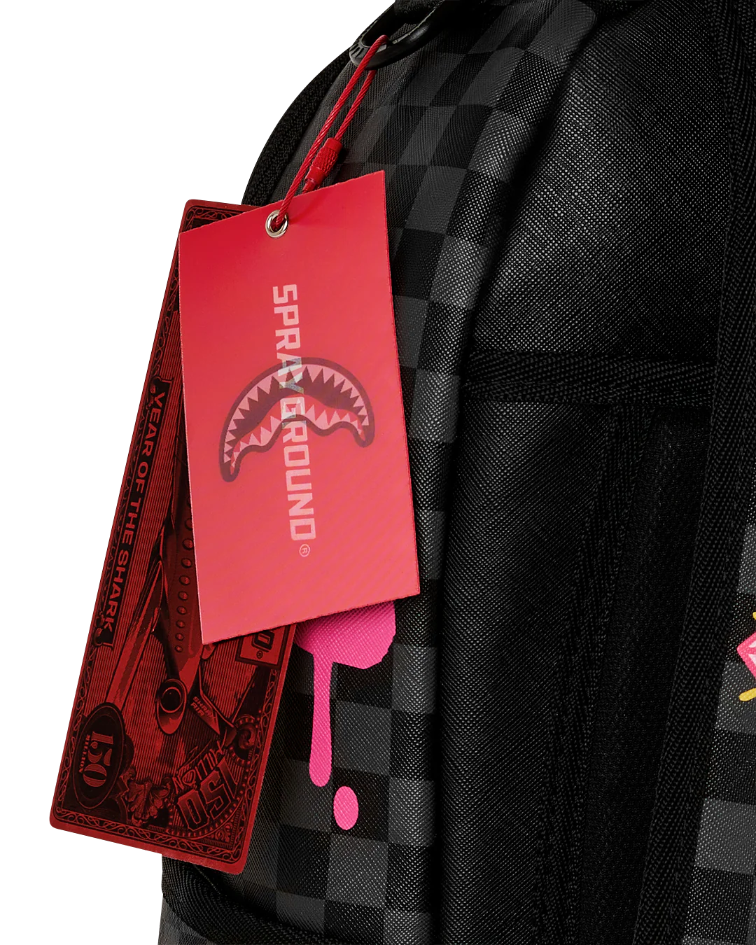 SPRAYGROUND - PINK PANTHER DRIPPY DIAMONDS BACKPACK - 910B8790NSZ