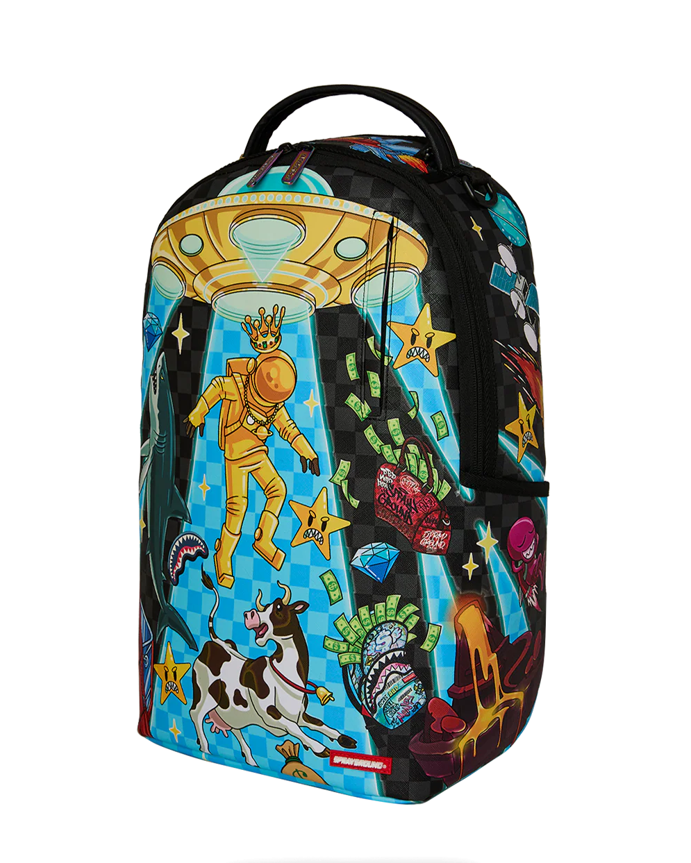 SPRAYGROUND - SPACE WARPED / EXTRA EXTRATERRESTRIAL BACKPACK - 910B8813NSZ