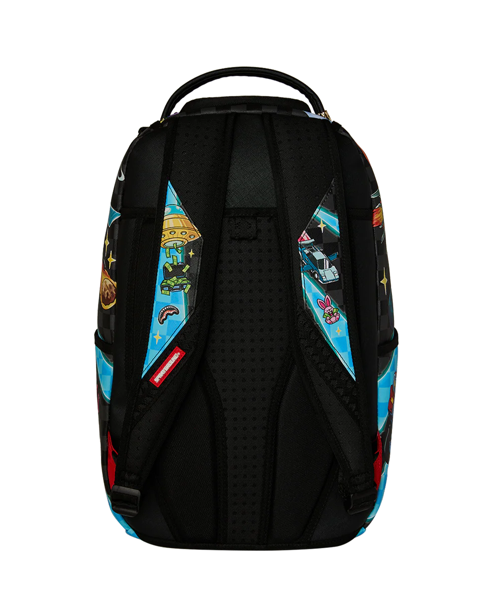 SPRAYGROUND - SPACE WARPED / EXTRA EXTRATERRESTRIAL BACKPACK - 910B8813NSZ