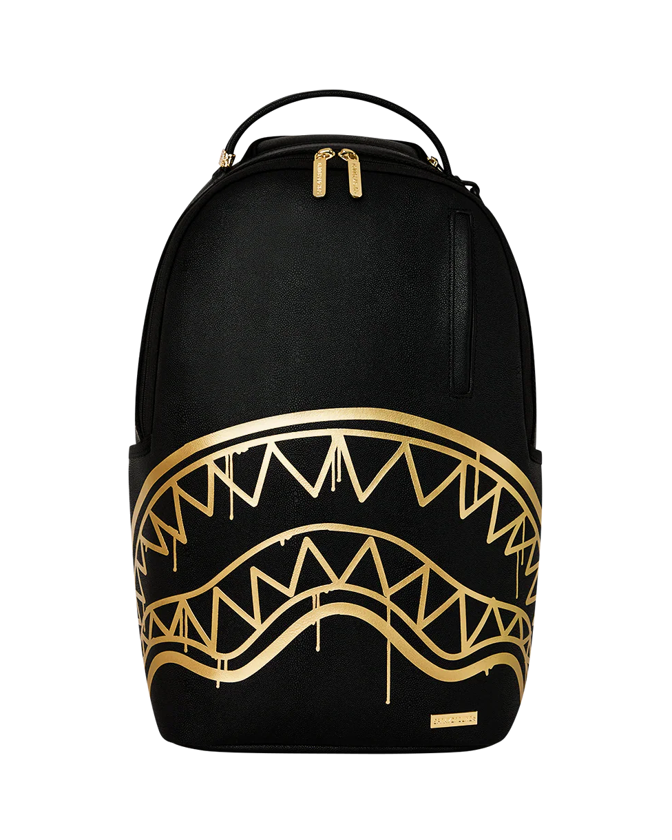 SPRAYGROUND - THAT GOLD DRIP / GOLD FANG BACKPACK - 910B8822NSZ
