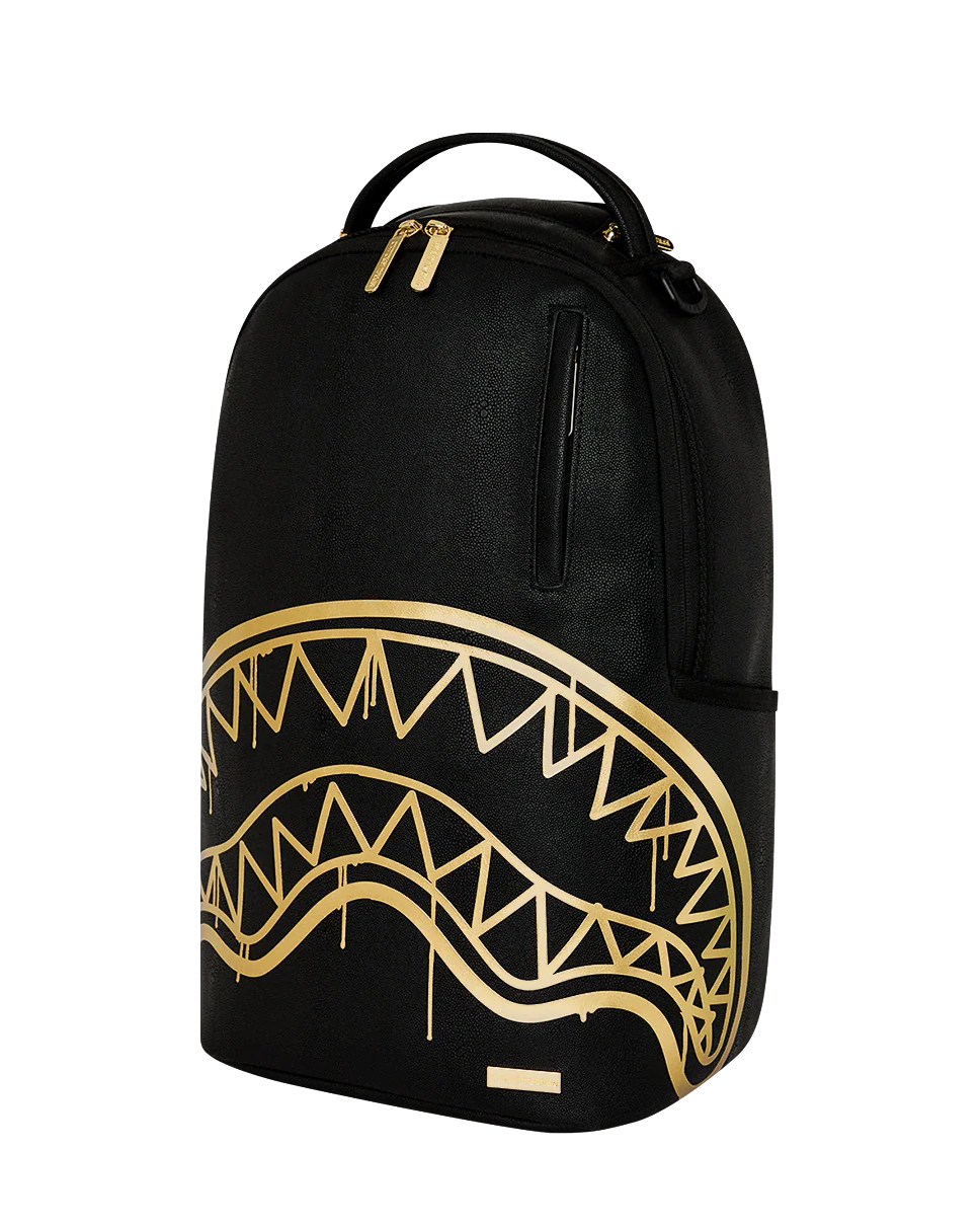 SPRAYGROUND - THAT GOLD DRIP / GOLD FANG BACKPACK - 910B8822NSZ
