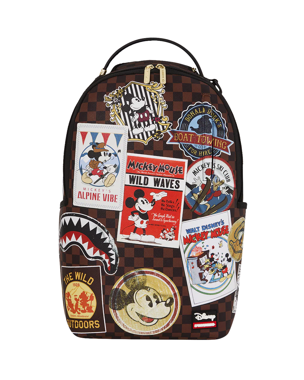 SPRAYGROUND - MICKEY GLOBAL MOGUL STYLE BACKPACK - 910B8835NSZ