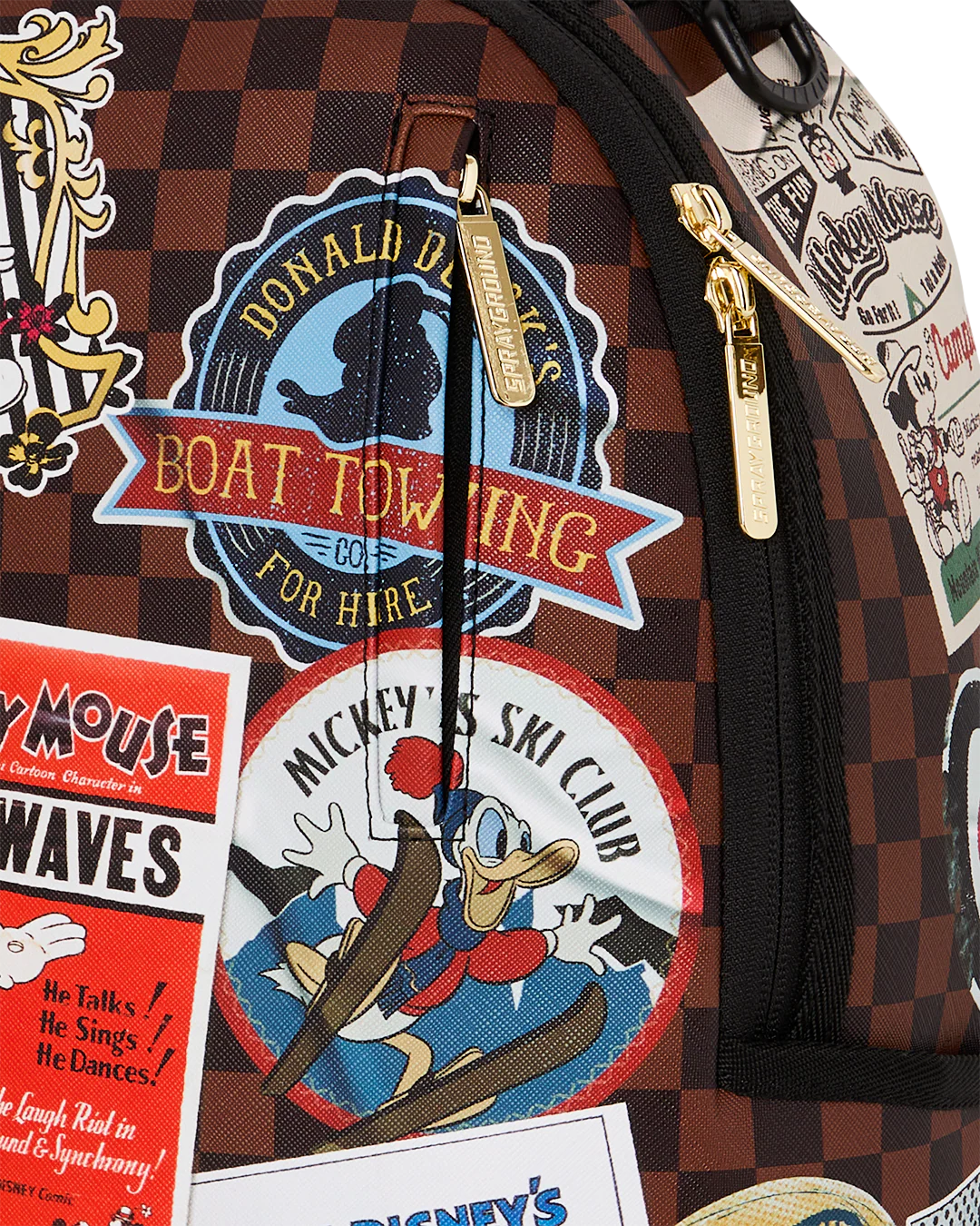 SPRAYGROUND - MICKEY GLOBAL MOGUL STYLE BACKPACK - 910B8835NSZ