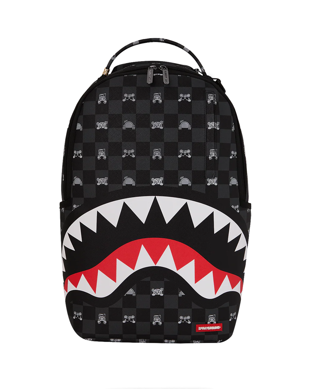 SPRAYGROUND - GRAY PEEKING / SHARK MOB HIDEOUT BACKPACK - 910B8872NSZ