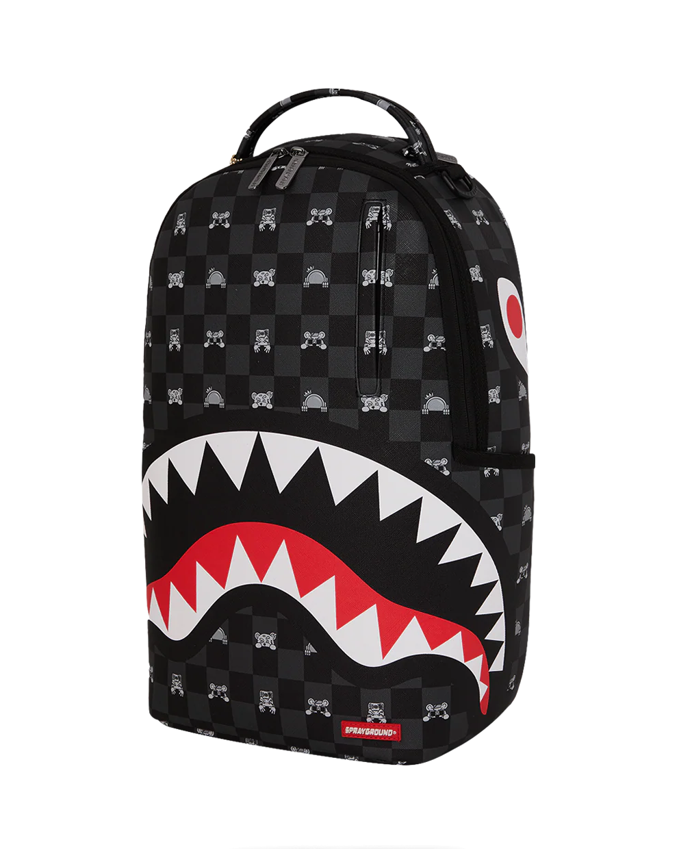 SPRAYGROUND - GRAY PEEKING / SHARK MOB HIDEOUT BACKPACK - 910B8872NSZ