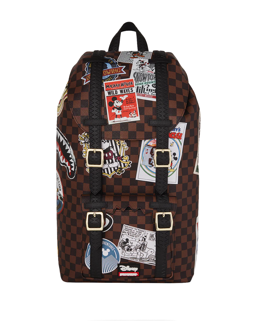 SPRAYGROUND - MICKEY GLOBAL MOGUL STYLE HILLS BACKPACK - 910B8932NSZ