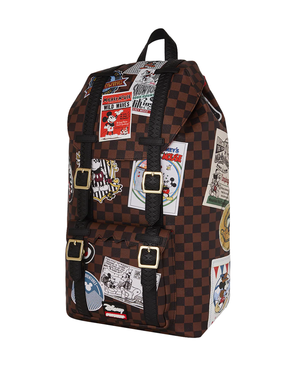 SPRAYGROUND - MICKEY GLOBAL MOGUL STYLE HILLS BACKPACK - 910B8932NSZ