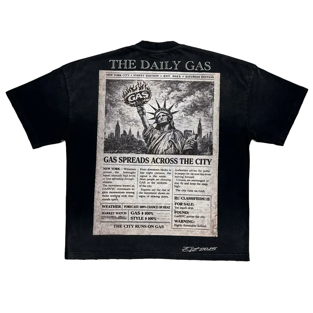 GAS NYC - NEW YORK TIMES TEE