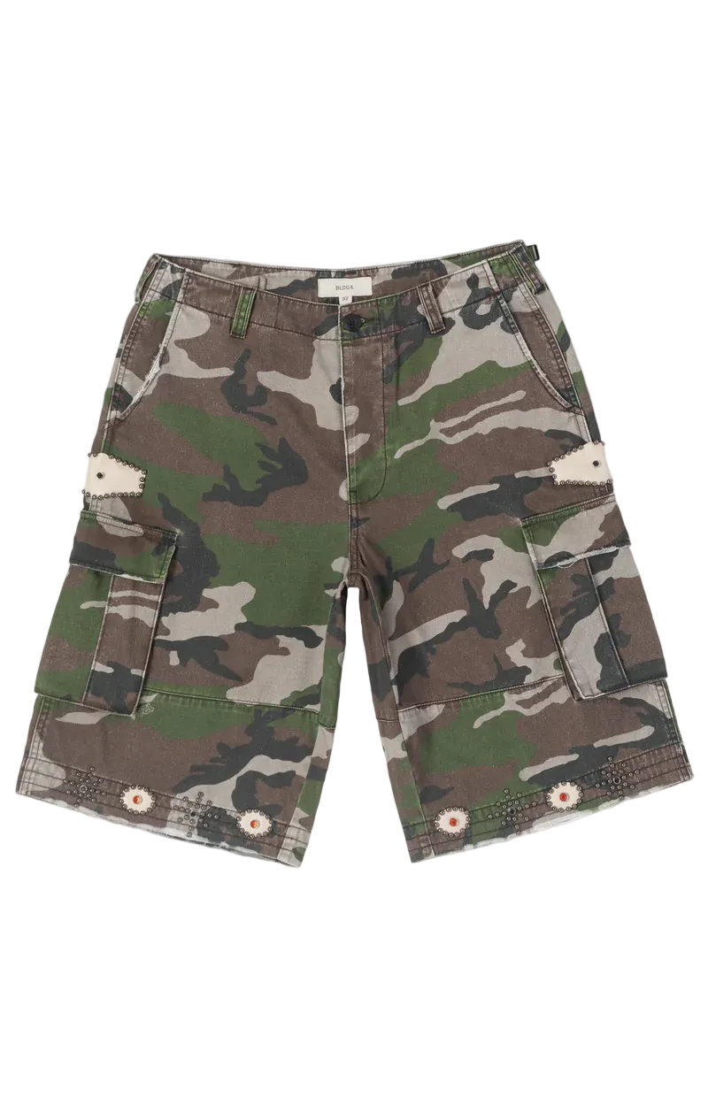BLDG4 - SOPHIA GRAND CAMO SHORTS