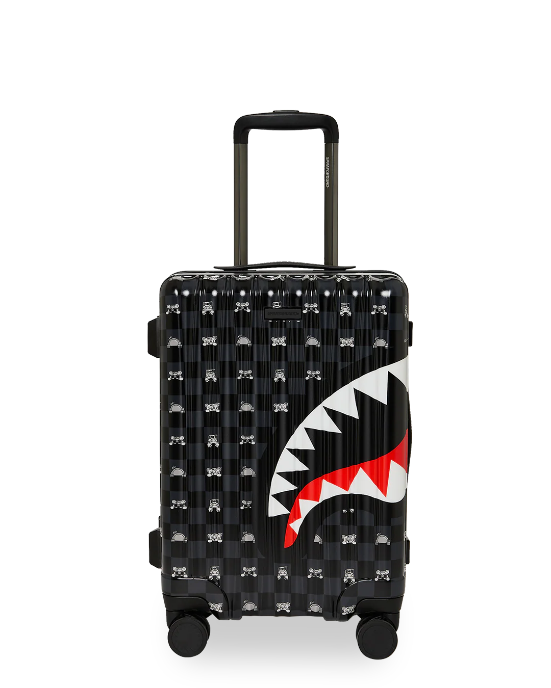 SPRAYGROUND - SHARK MOB HIDEOUT CARRY-ON HARD LUGGAGE - 910CL307NSZ